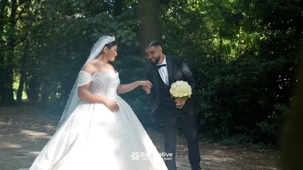 Couple de mariés filmé par BeCreative